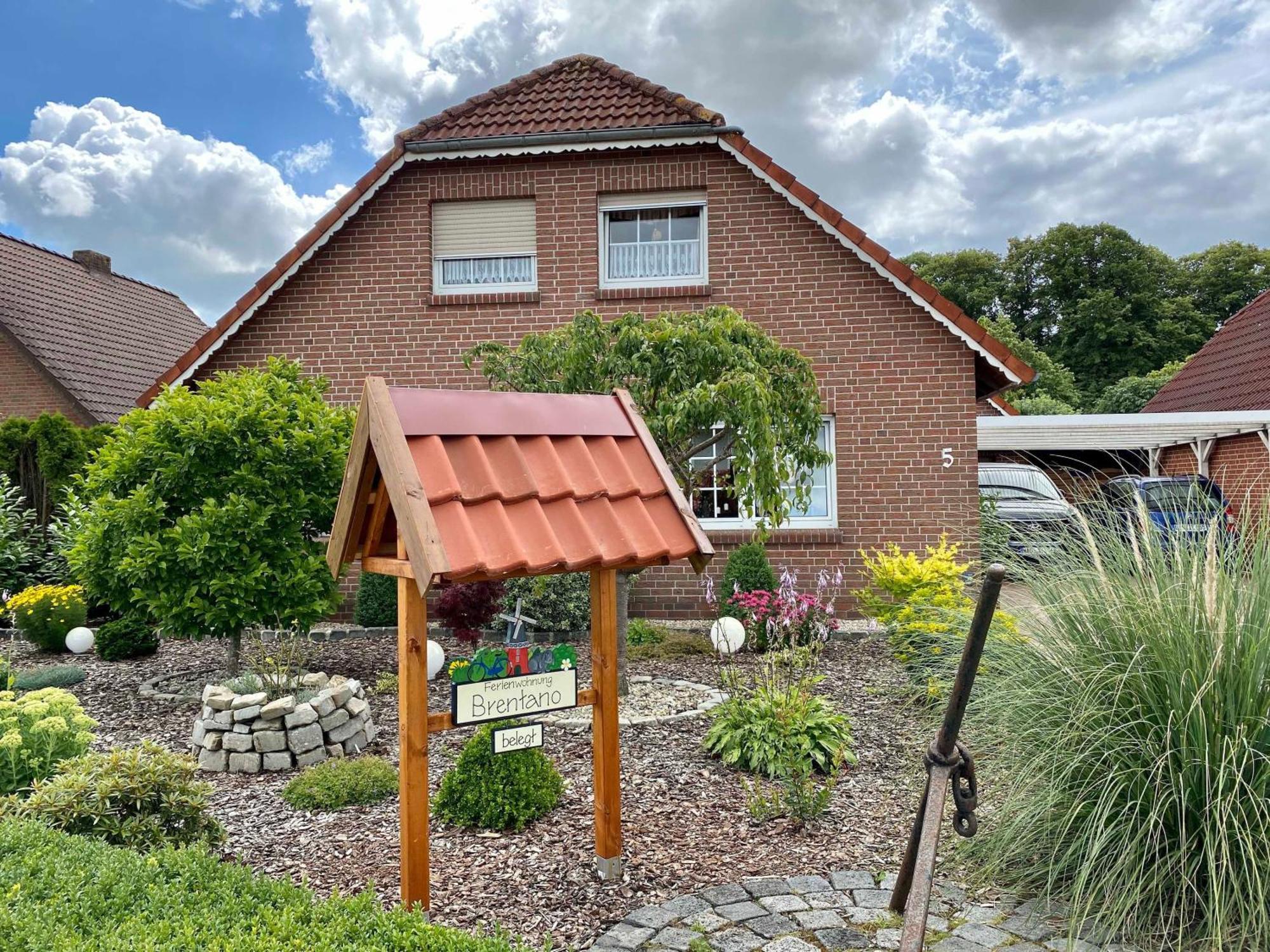 Ferienwohnung Brentano_ 65230 Moormerland Екстериор снимка